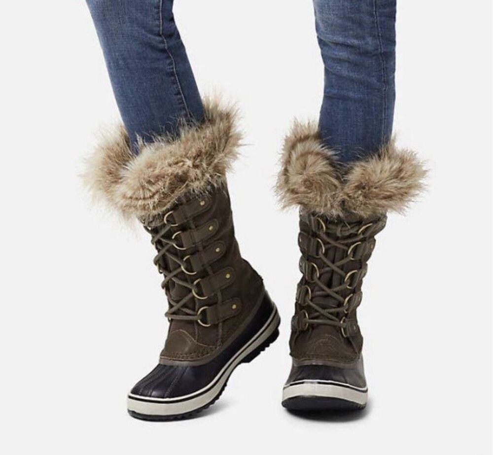 Sorel Joan of Artic Boots Womens Snow Winter size 11 Waterproof